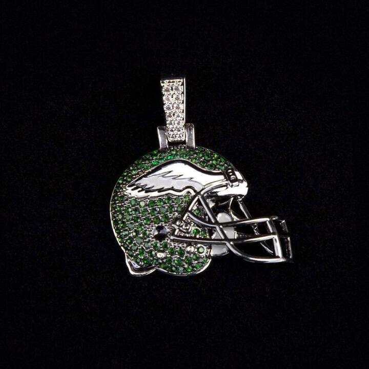 Philadelphia Eagles Official NFL Helmet Pendant - The GLD Shop