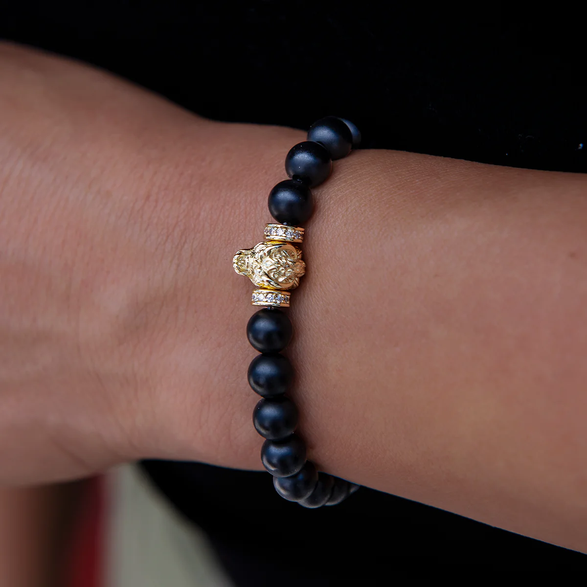 Dragon Beaded Bracelet | Gold Power & Luxury | GLD - The GLD Shop 8 Dragon Beaded Bracelet | Gold Power & Luxury | GLD - The GLD Shop