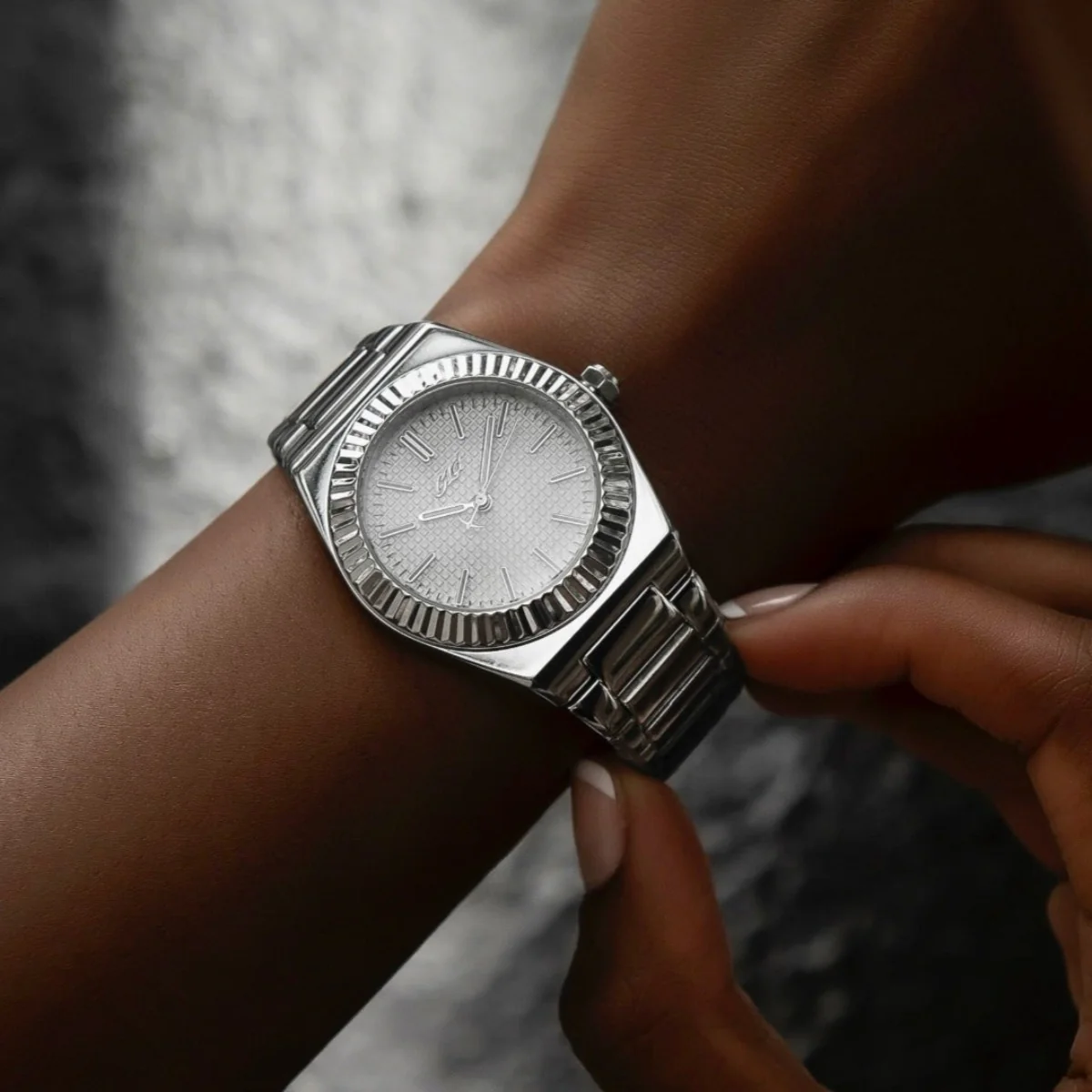 42MM Fluted Bezel Alpha Era® in White Gold - The GLD Shop 13 42MM Fluted Bezel Alpha Era® in White Gold - The GLD Shop