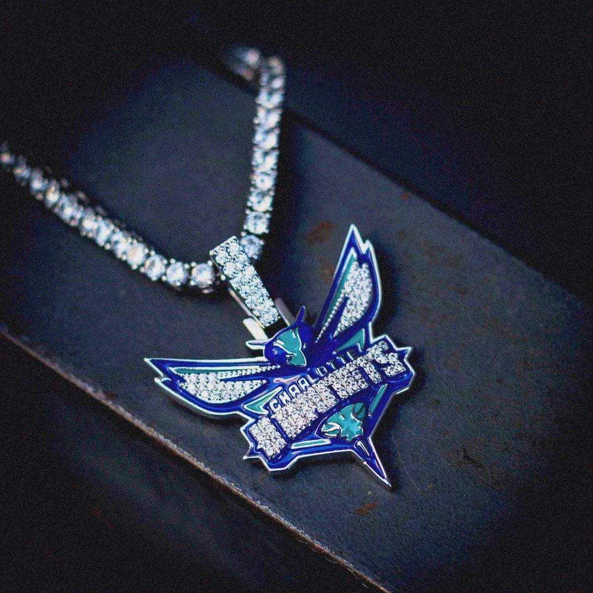 Charlotte Hornets Official NBA Logo Pendant - The GLD Shop