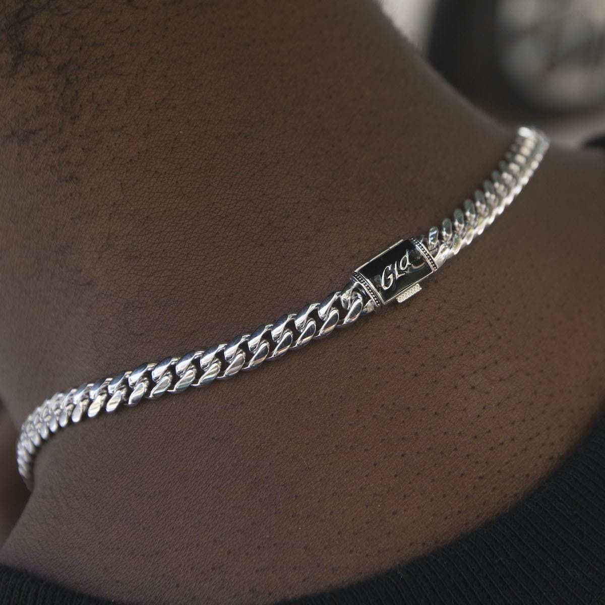 GLD Signature Cuban in White Gold - 6mm - The GLD Shop 16 GLD Signature Cuban in White Gold - 6mm - The GLD Shop