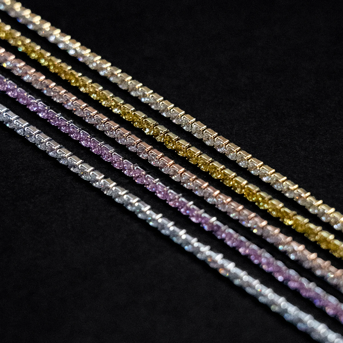 Canary Micro Tennis Bracelet - The GLD Shop 11 Canary Micro Tennis Bracelet - The GLD Shop