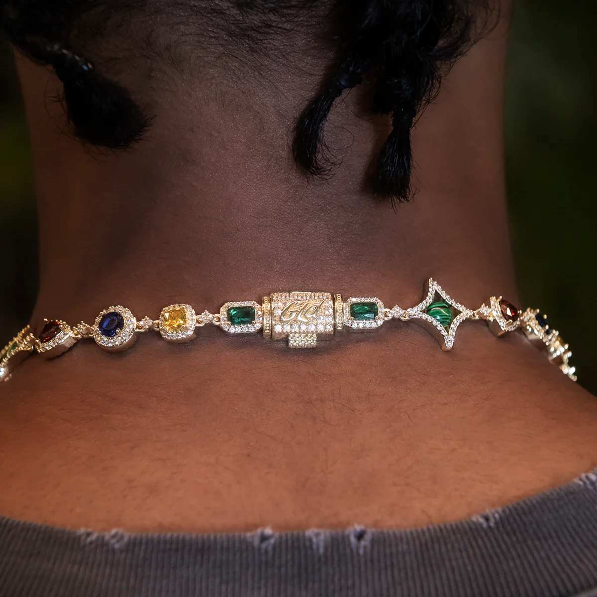 Colored Gemstone Chain - The GLD Shop