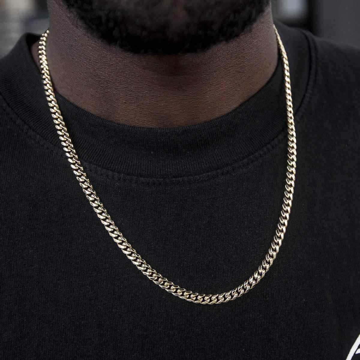 Cuban Link Chain in Yellow Gold - 5mm | The GLD Shop - The GLD Shop 11 Cuban Link Chain in Yellow Gold - 5mm | The GLD Shop - The GLD Shop