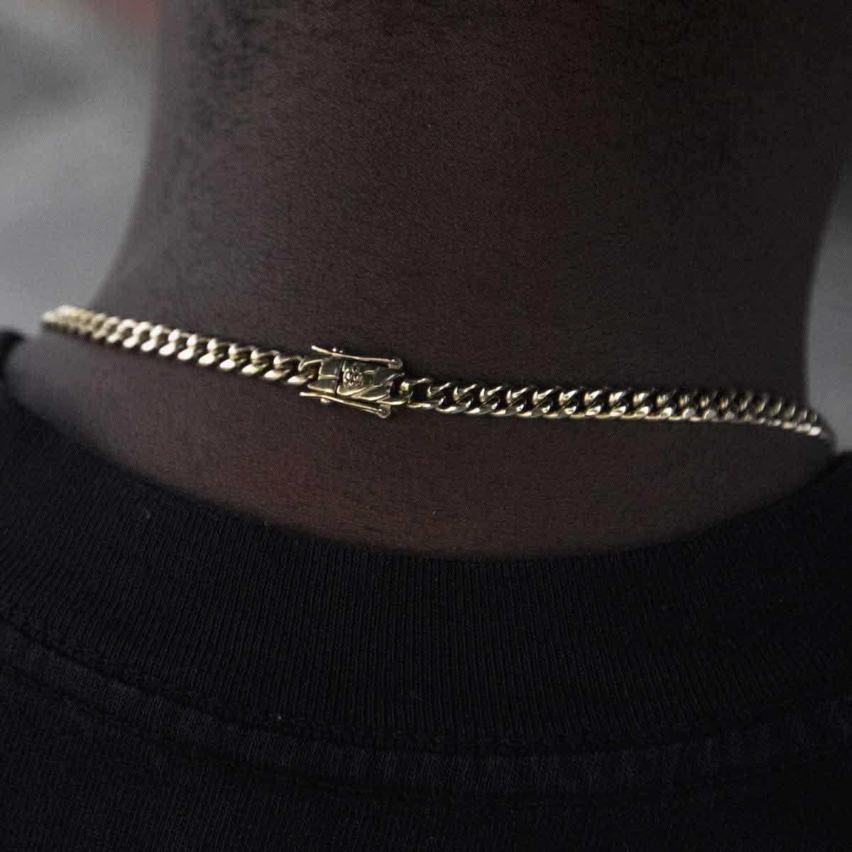 Cuban Link Chain in Yellow Gold - 5mm | The GLD Shop - The GLD Shop 13 Cuban Link Chain in Yellow Gold - 5mm | The GLD Shop - The GLD Shop