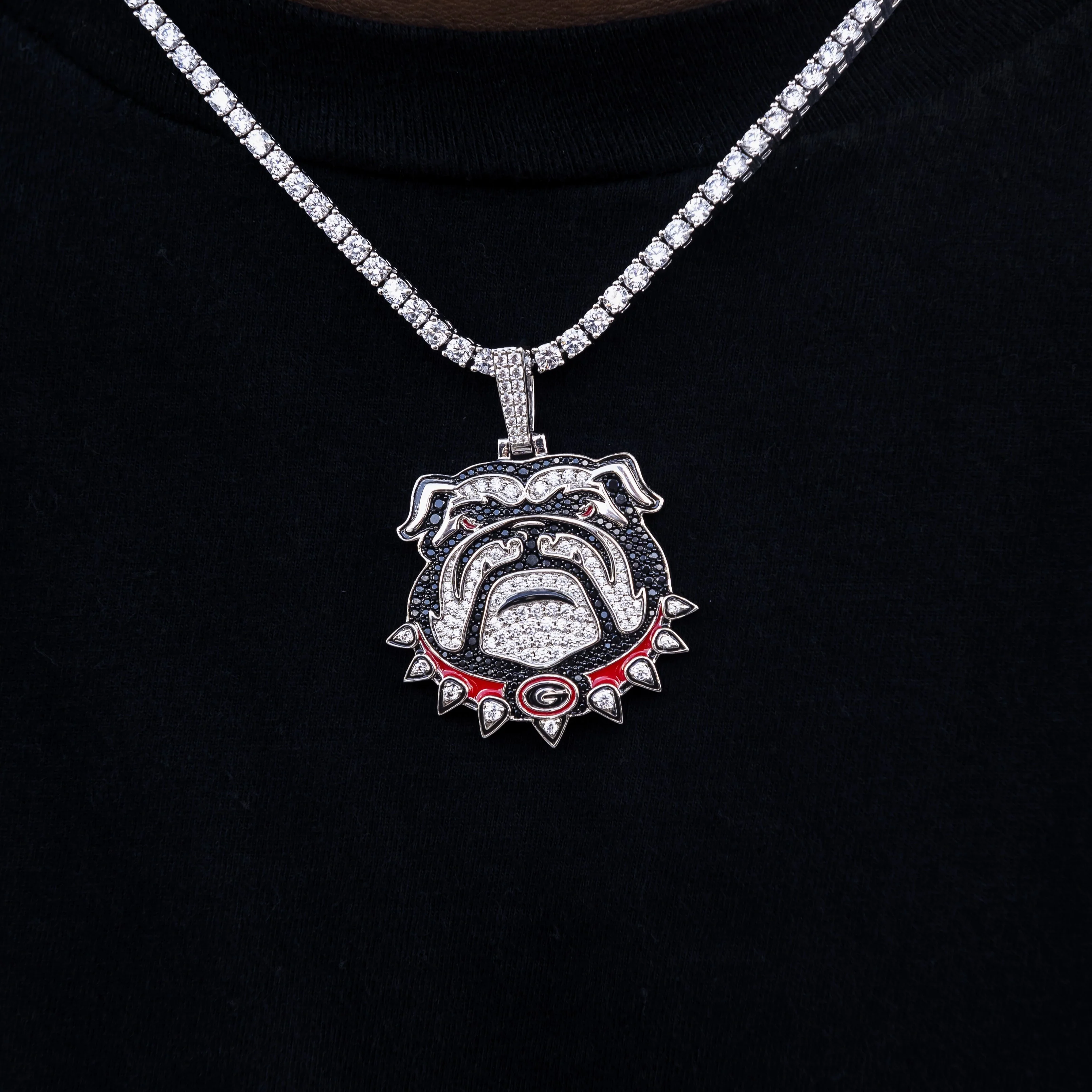Georgia Bulldogs Official NCAA Mascot Pendant - The GLD Shop 6 Georgia Bulldogs Official NCAA Mascot Pendant - The GLD Shop